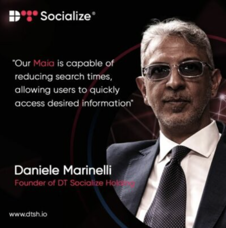 Daniele Marinelli (DT Socialize): rivoluzione digitale con il lancio di MAIA